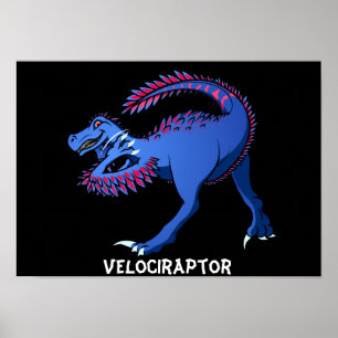 Velociraptor Poster