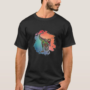 Velociraptor Raptor Motif Dinosaurs Prehistoric Pr T-Shirt