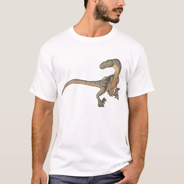 Velociraptor, The High Velocity Predator T-Shirt (Front)