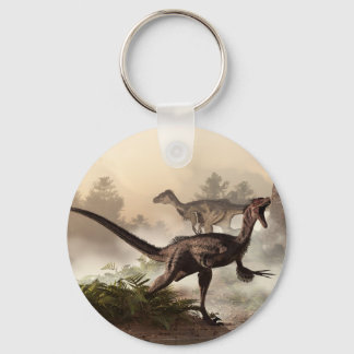 Velociraptors Key Ring