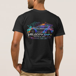 Velocity Shift Vinyl Wraps & Tint Custom Graphic T-Shirt