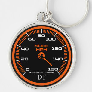 Velocity Speed Golf Geek Key Ring