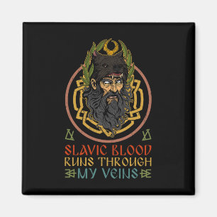 Velos Mythological Ancient Russia Ukraine Slavic P Magnet