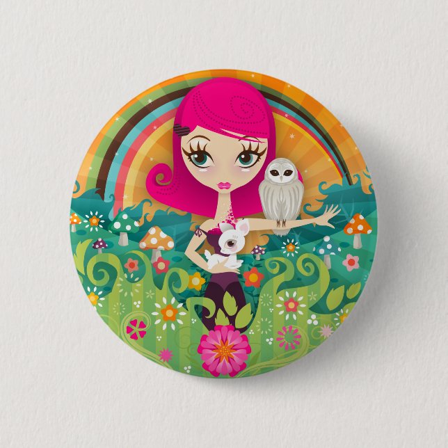 VelusaBerry Button (Front)