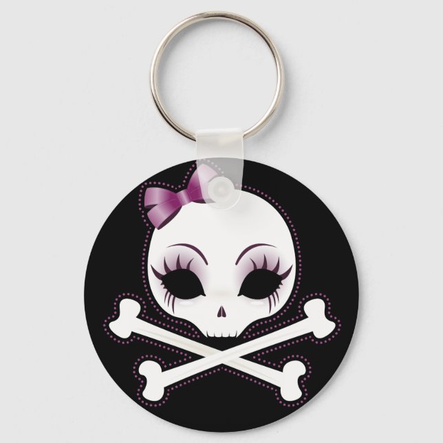 VelusaSkullie Key Ring (Front)