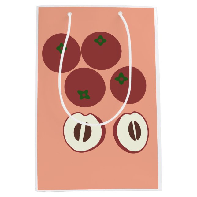 Velvet Apple Gift Bag (Front)