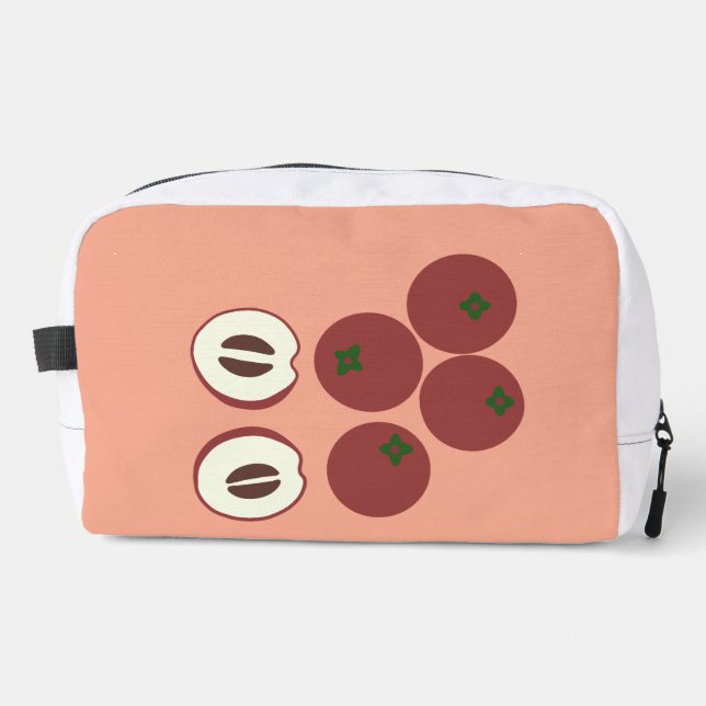 Velvet Apple Toiletry Bag (Front)