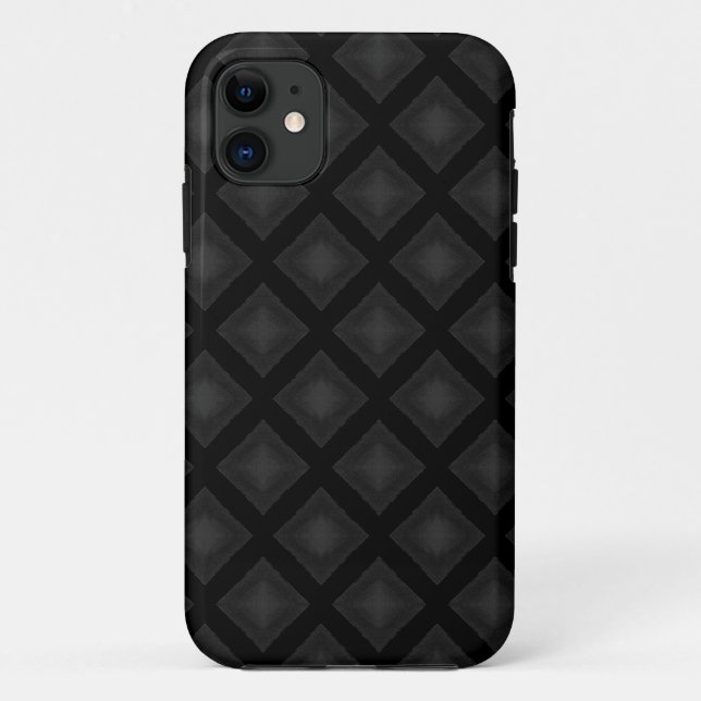 Velvet Diamonds (Charcoal) Case-Mate iPhone Case (Back)