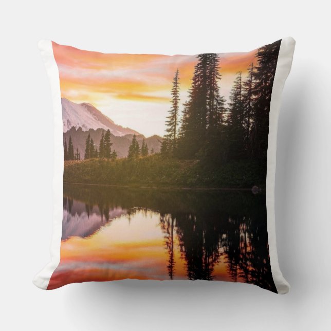 Velvet Elegance: Luxe Comfort Throw Pillow Collect (Front)