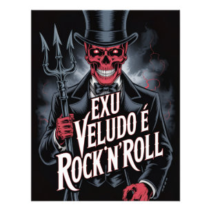 Velvet Exu is Rock'N'Roll #1 Photo Print