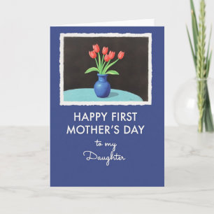 Velvet Floral Happy Day Card