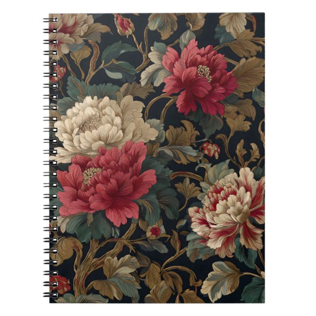 Velvet Garden Bloom Notebook (Front)