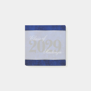 Velvet Grad Sapphire Blue Custom Keepsake Post-it Notes