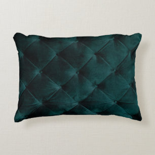 Velvet Green: Malachite Textile Elegance Decorative Cushion