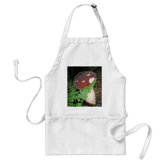 Velvet Mushroom Apron (Front)