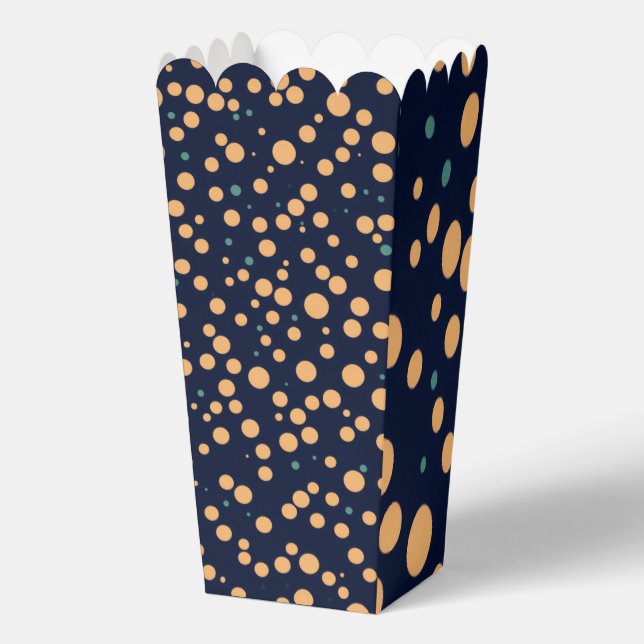 Velvet Polka Favour Box (Back)