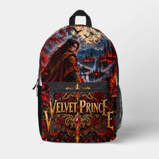 Velvet Prince Gothic Vampire Backpack