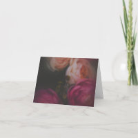 Velvet Rose Nocturne Greeting Card