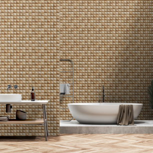 Velvet Terra Mosaic Wallpaper Decor