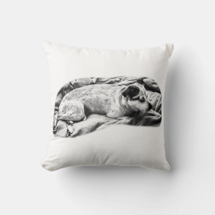Velvet-Tone Terrier, Resting Repose Cushion