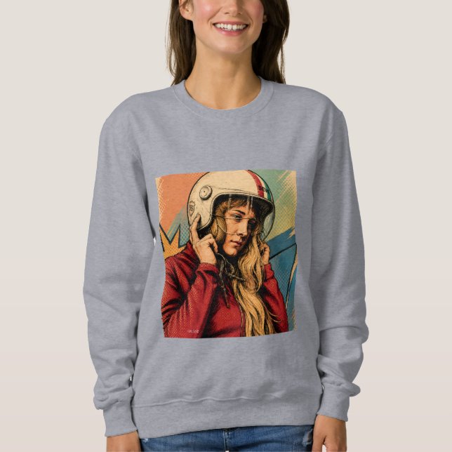 Velvet Velocity Sweatshirt (Front)