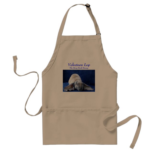 Velveteen Lop, The Storybook Rabbit Standard Apron (Front)