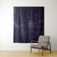 Velvety Midnight Damask | Indigo Grunge Backdrop