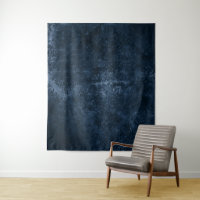 Velvety Navy Damask | Dark Blue Grunge Photo Booth