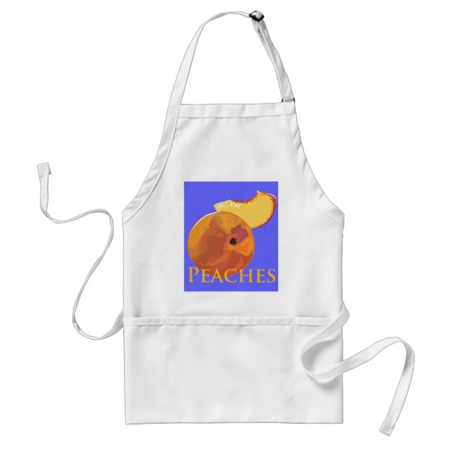 Velvety Peaches Standard Apron (Front)