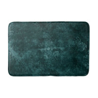 Velvety Teal Damask | Dark Green Grunge Baroque