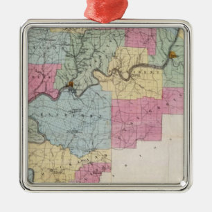 Venango Co, Pa Metal Ornament