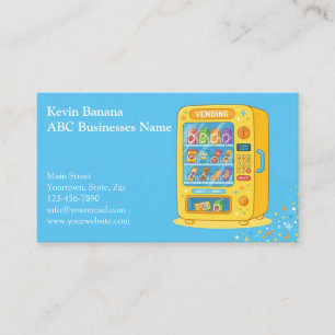 Vending Machine Business Card