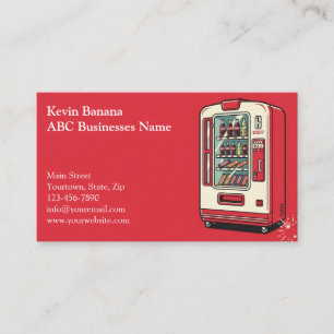 Vending Machine Business Card