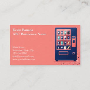 Vending Machine Business Card