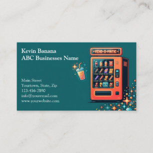 Vending Machine Business Card