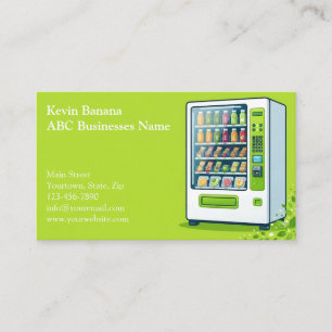 Vending Machine Business Card