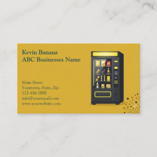 Vending Machine Business Card