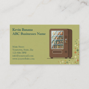Vending Machine Business Card