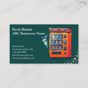 Vending Machine Business Card