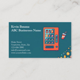 Vending Machine Business Card