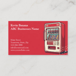 Vending Machine Business Card