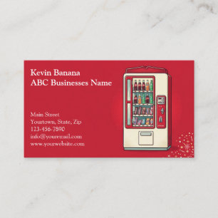 Vending Machine Business Card
