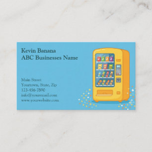 Vending Machine Business Card