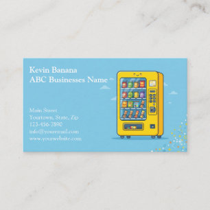 Vending Machine Business Card