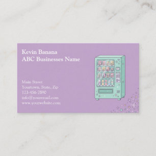 Vending Machine Business Card