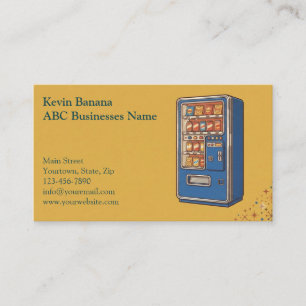 Vending Machine Business Card