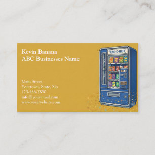 Vending Machine Business Card