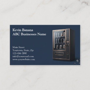 Vending Machine Business Card
