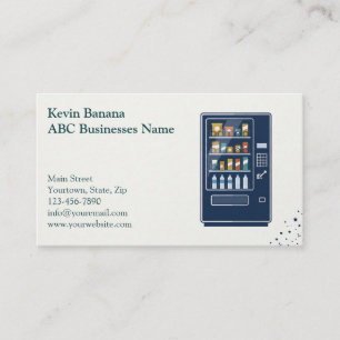 Vending Machine Business Card