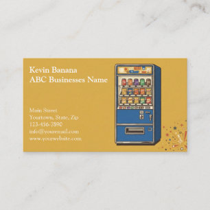 Vending Machine Business Card